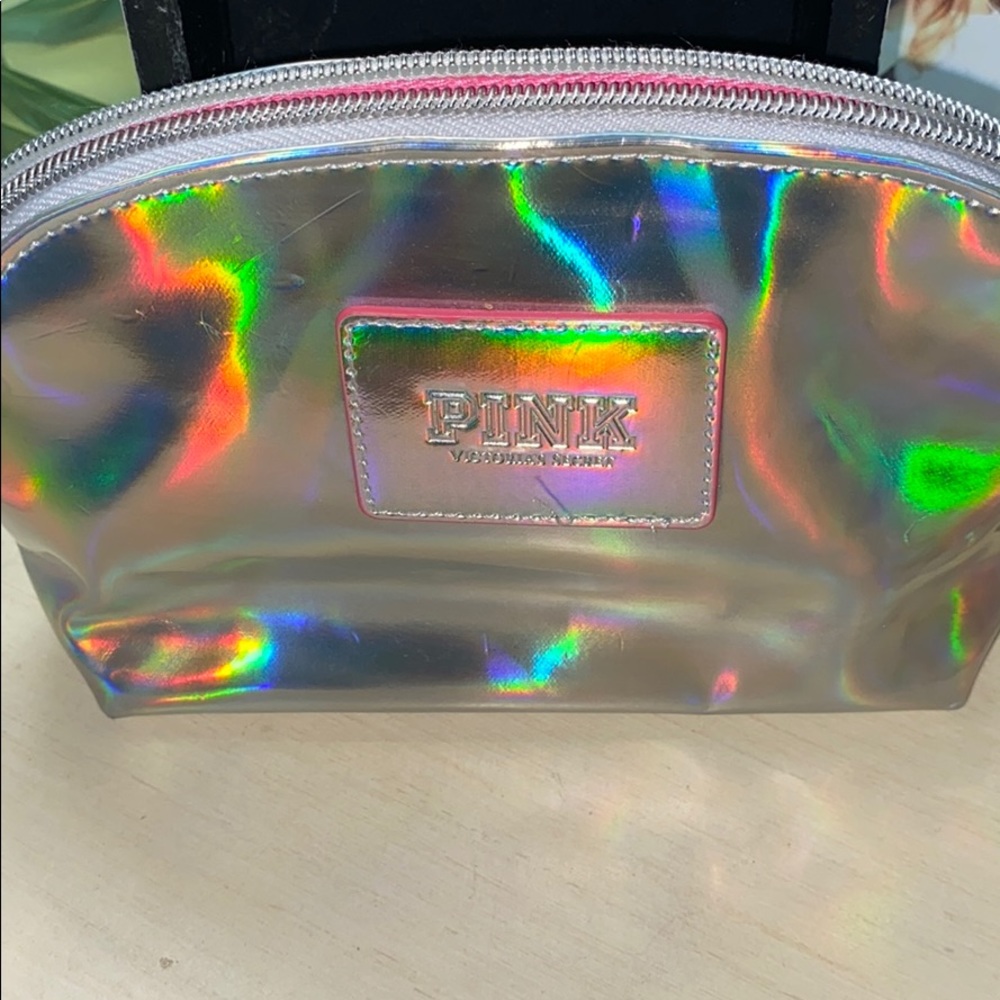Victoria’s Secret Pink Metallic Make-up Bag
